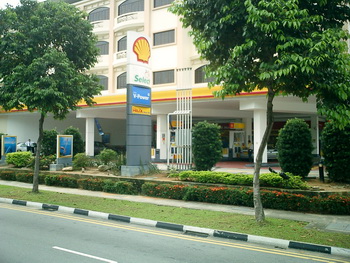 Dobner metal ceilings in gas stations in singapore